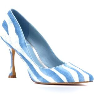 Vince Camuto Zebra Print Heels